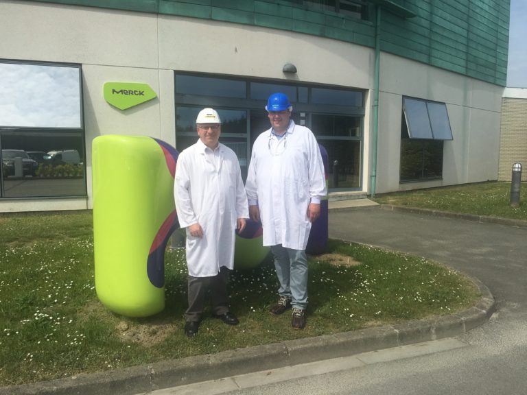 Visite du site Calaisien de l’entreprise Merck Visite du site Calaisien de l’entreprise Merck