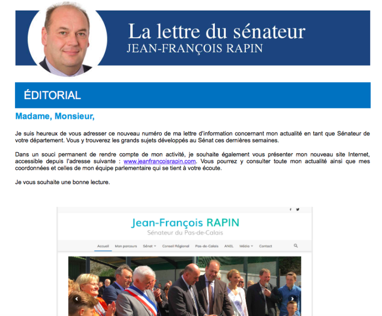 Lettre de juin 2018