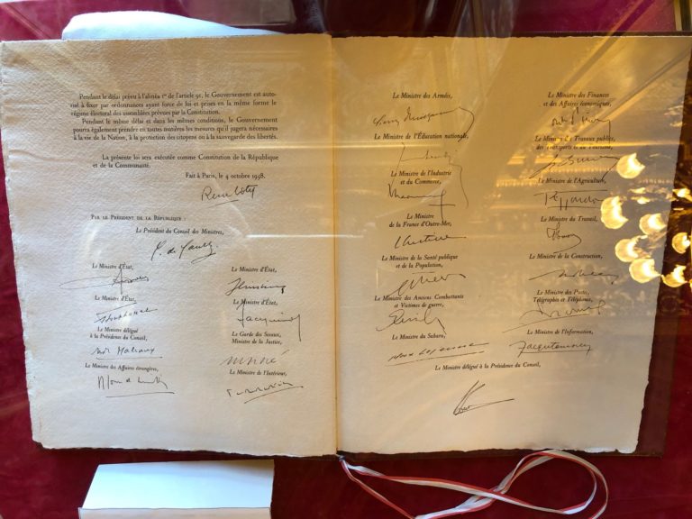 Notre Constitution à 60 ans ! Notre Constitution à 60 ans !