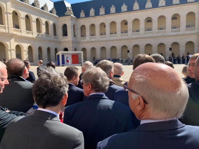 Hommage national aux Invalides