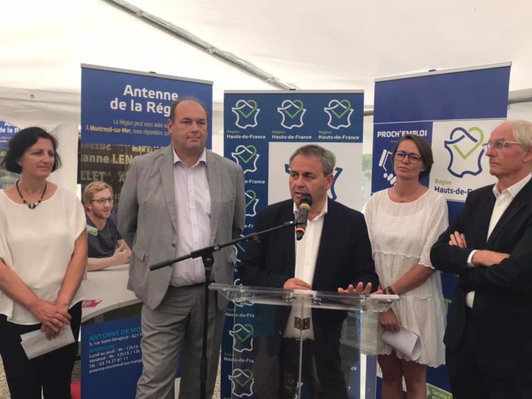 Inauguration de l’antenne régionale de Montreuil-sur-Mer