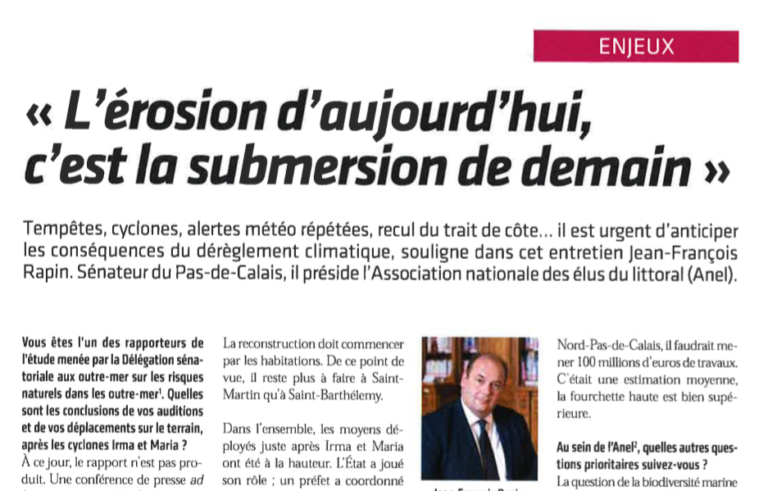 Erosion côtière