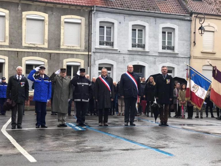 Cérémonie de l’Armistice à Montreuil-sur-Mer
