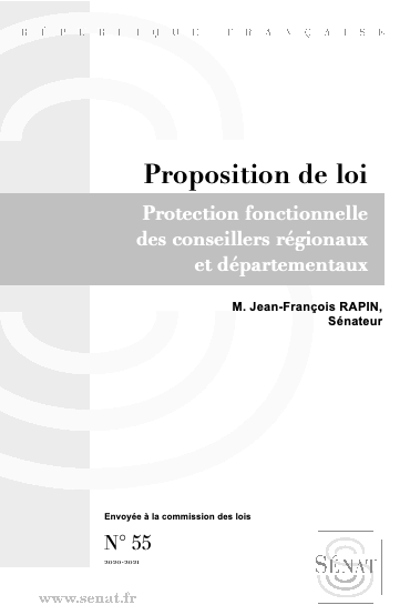 Dépôt d’une proposition de loi