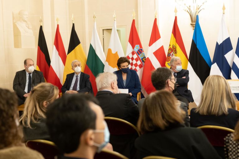 A l’occasion de la Présidence française du Conseil de l’Union européenne, Gér… A l’occasion de la Présidence française du Conseil de l’Union européenne, Gér…