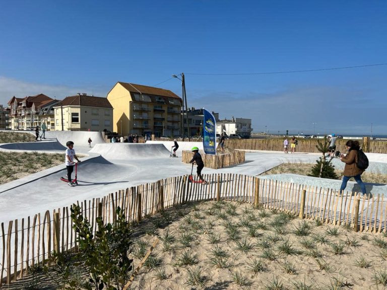 Inauguration du skate Park sur le front de mer de Stella-Plage.

Cet équipement …