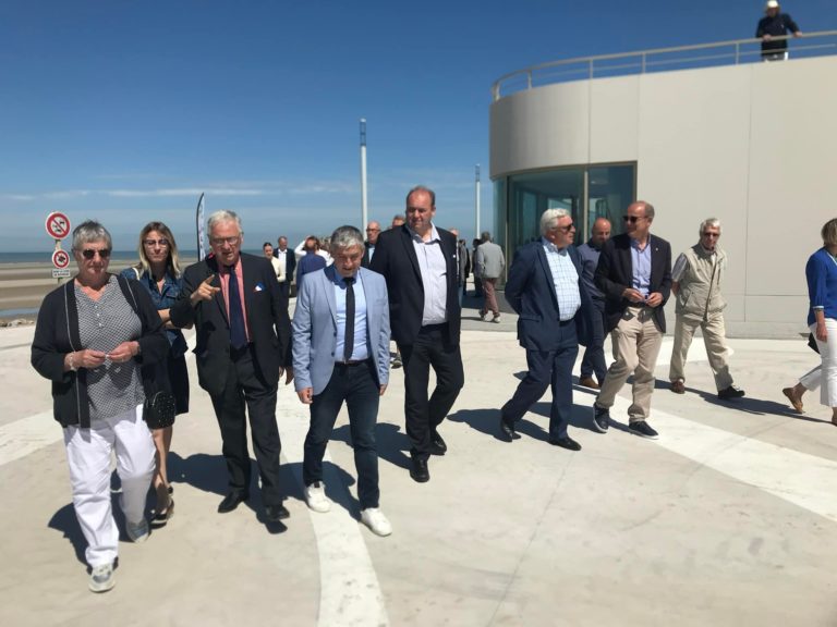 Inauguration ce matin à Neufchâtel-Hardelot de la base de glisse « Georges Pern… Inauguration ce matin à Neufchâtel-Hardelot de la base de glisse « Georges Pern…